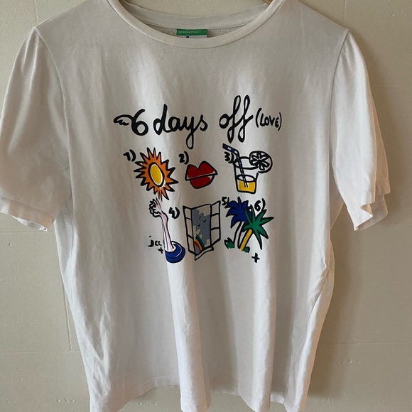 United Colors of Benetton JCC Colab T-Shirt - Picture 1 of 9